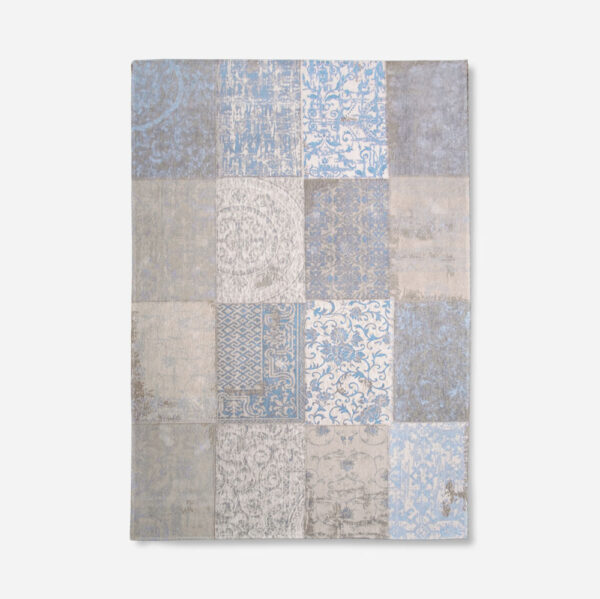 Louis de Poortere Vloerkleed - Cameo Gustavian Blue 8237 - 170 x 240 cm