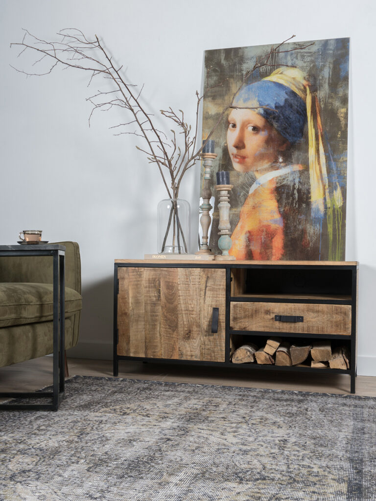 TV Dressoir Luuk Hout 120 cm