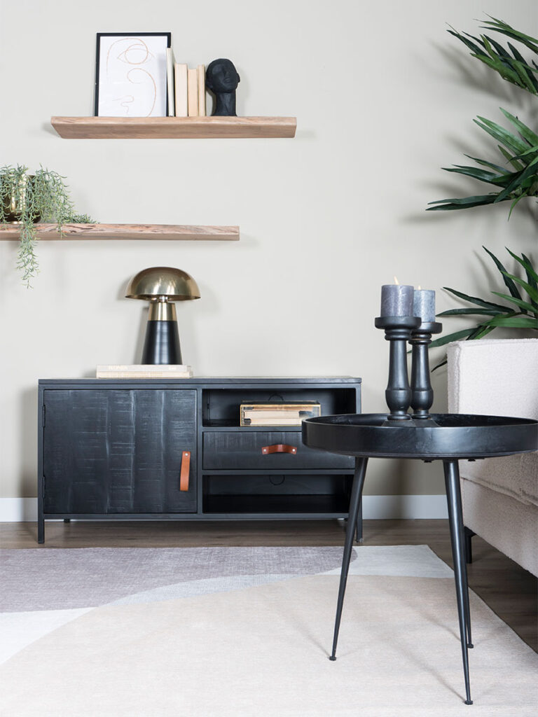 TV Dressoir Luuk Zwart Mangohout 120 cm