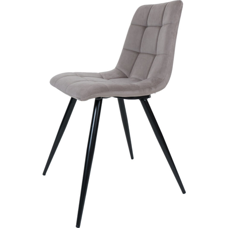 Eetkamerstoel Galgary Taupe 08 - Vintage Velvet