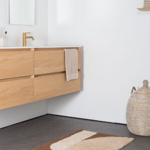 Badmat Bowie - Beige 60 x 100 cm