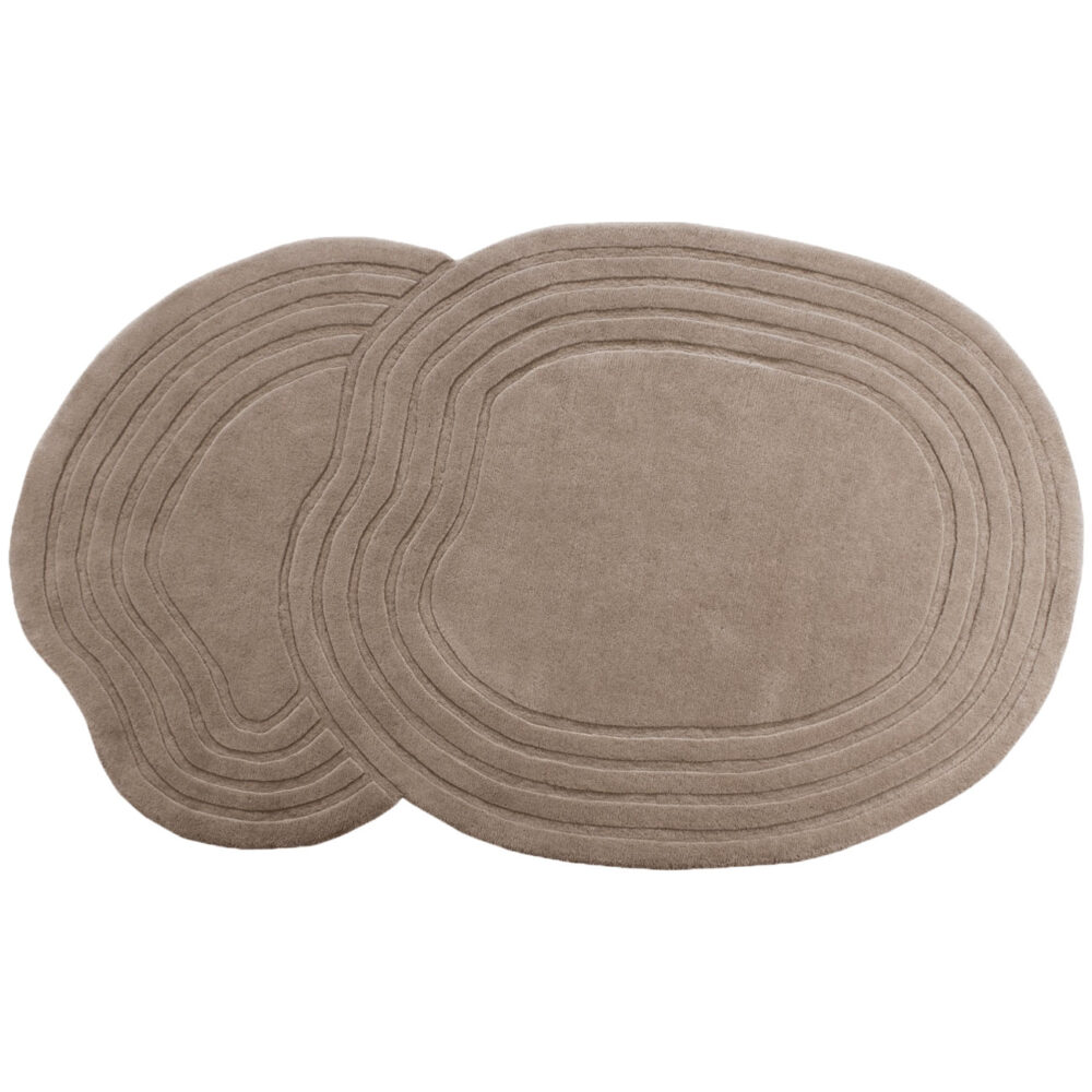 Wasbaar Vloerkleed Zayn - Taupe 140 x 200 cm