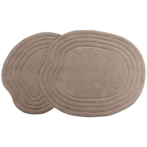 Wasbaar Vloerkleed Zayn - Taupe 140 x 200 cm