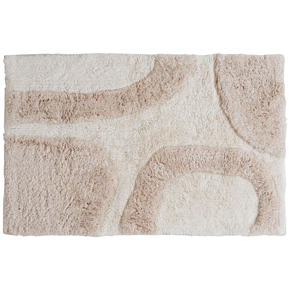 Badmat Baily - Naturel/Beige  60 x 100 cm