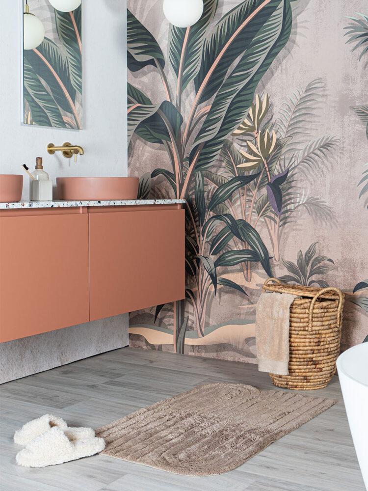 Badmat Benja - Taupe 60 x 100 cm