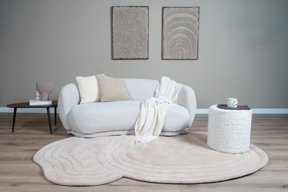 Vloerkleed Zayn - Beige 160 x 230 cm