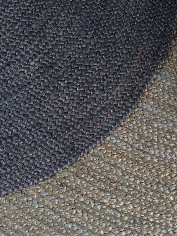 Vloerkleed Jute Rond Army Green ø120 cm