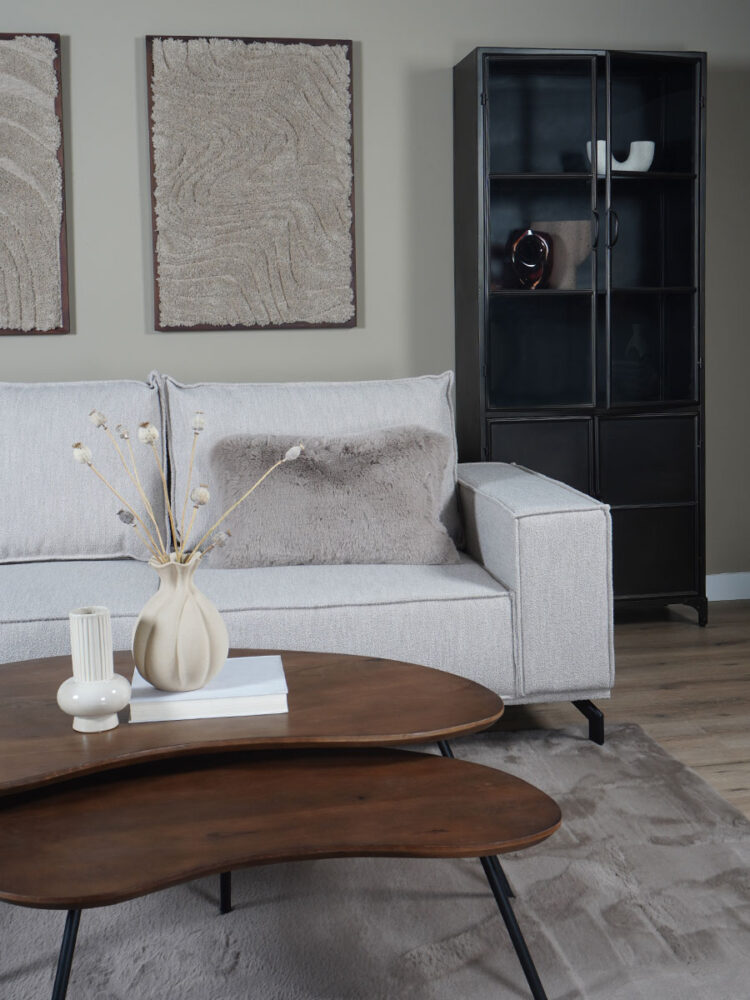 Vitrinekast Leroy - 200 x 80 cm