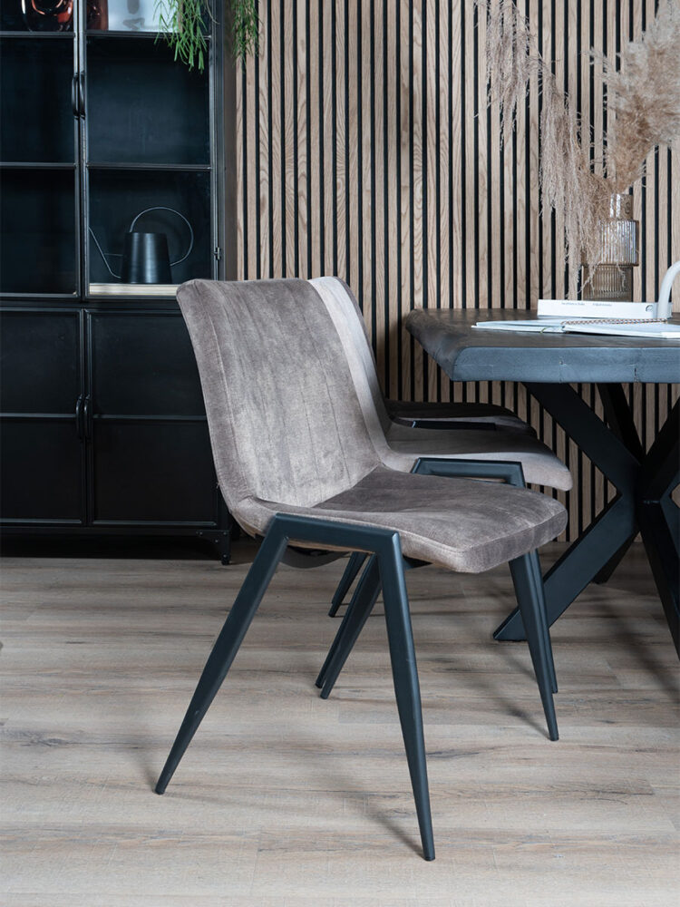 Eetkamerstoel Flynn Grey
