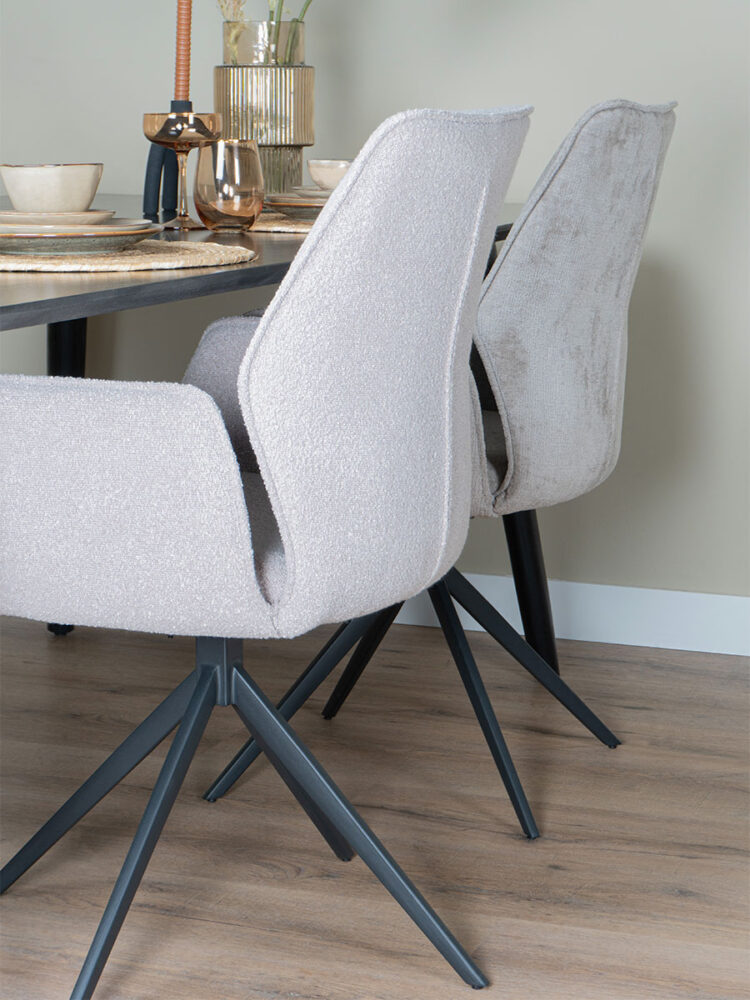 Eetkamerstoel Miley - Perfect Harmony - Taupe - Afbeelding 7