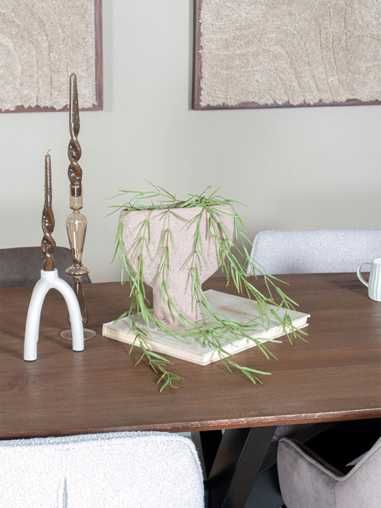 Eettafel Felix - Espresso Mangohout - 190 x 90 cm - Afbeelding 6