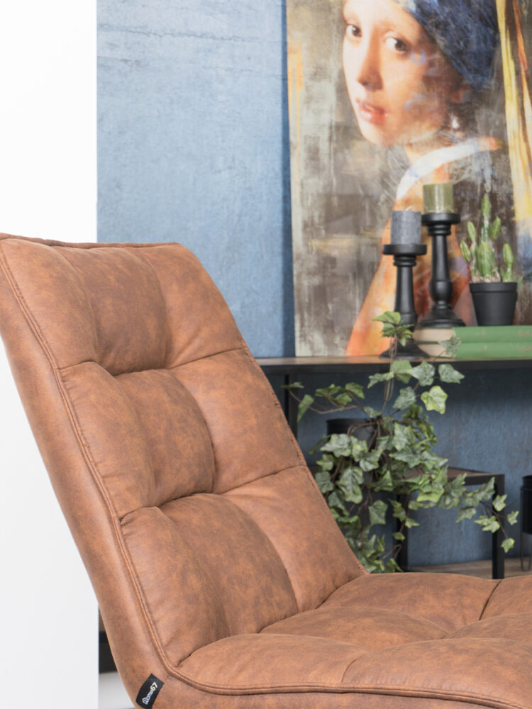 Fauteuil Dorus Cowboy - Cognac 215
