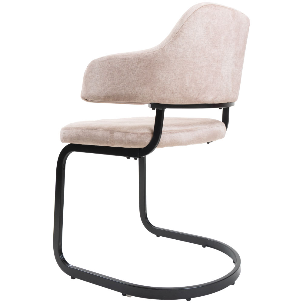 Eetkamerstoel Fox Naturel 07 - Vintage Velvet