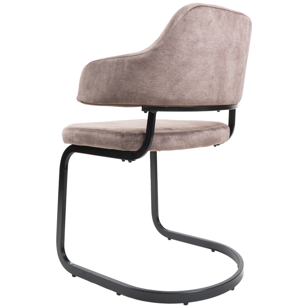 Eetkamerstoel Fox Taupe 08 - Vintage Velvet