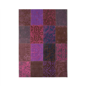 Louis de Poortere Vloerkleed - Vintage Patchwork Violet 8104 - 170 x 240 cm