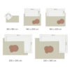 Vloerkleed Highlands Brown 64 - 200 x 280 cm