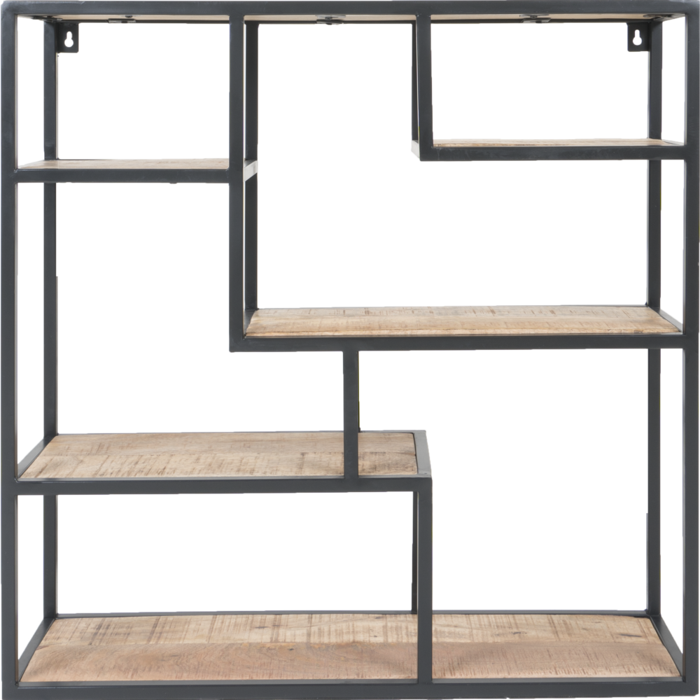 Wandkast Huub Hout - 73 x 73 x 21 cm