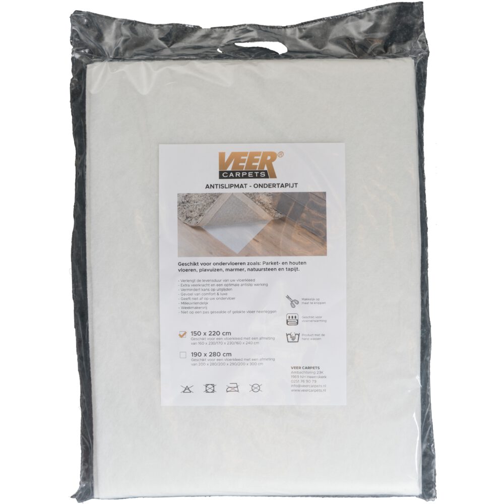 Antislip Ondertapijt 190 x 280 cm