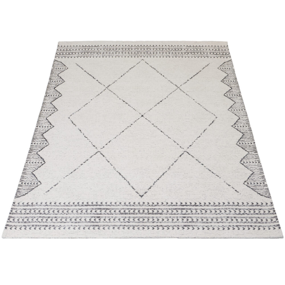 Vloerkleed Ravi Grey 200 x 280 cm