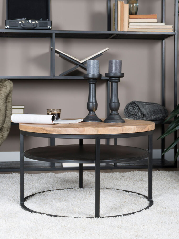 Salontafel Delhi Rond 43 x ø70 cm - Afbeelding 7