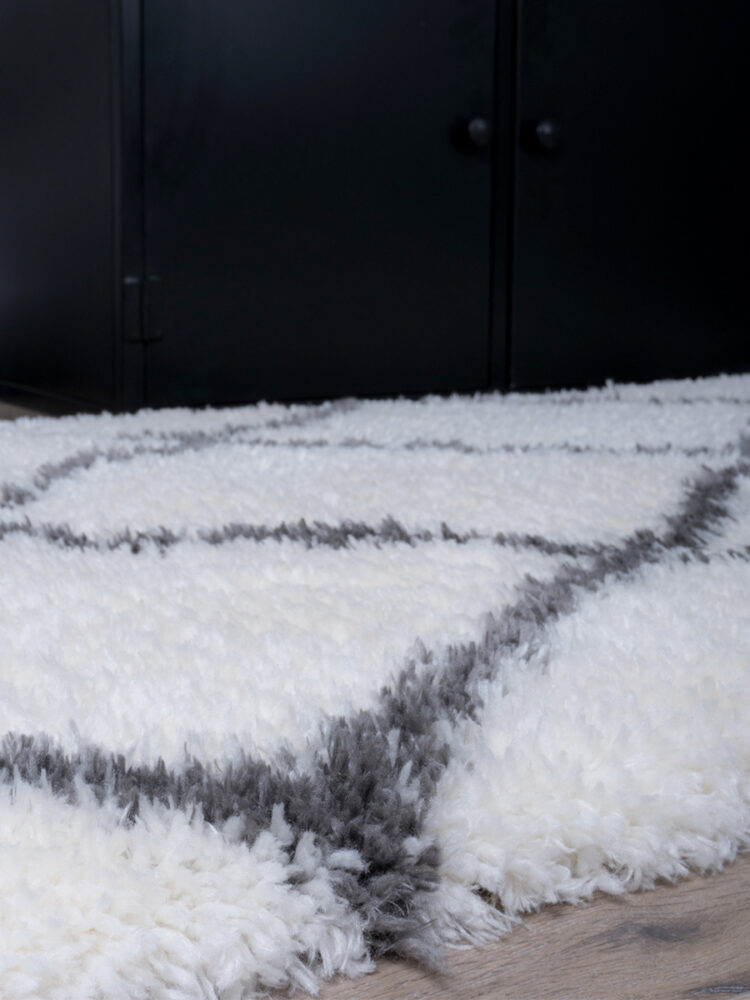 Vloerkleed Jeffie Cream 240 x 340 cm
