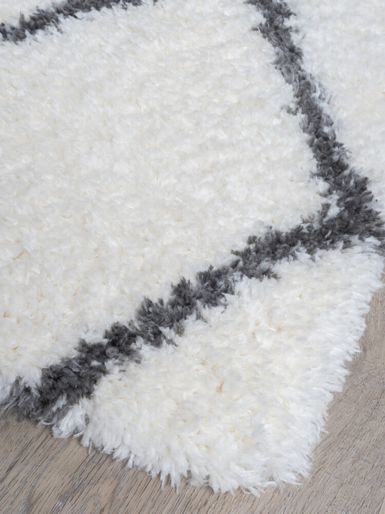 Vloerkleed Jeffie Cream 240 x 340 cm