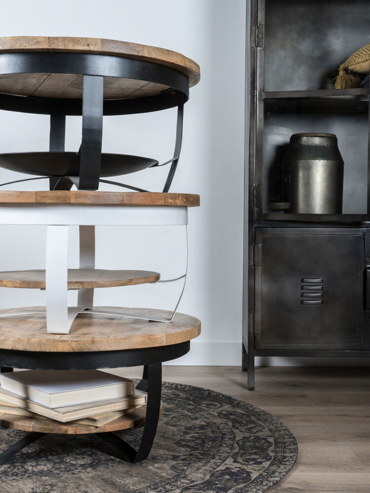 Salontafel Cilamon Hout - Set van 2