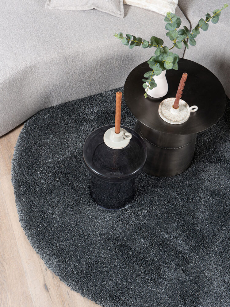 Karpet Rome Grey Rond ø200 cm