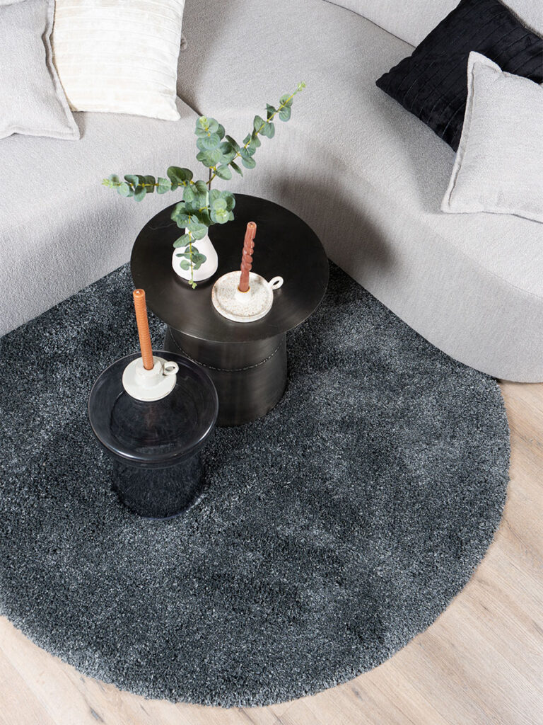 Karpet Rome Grey Rond ø200 cm