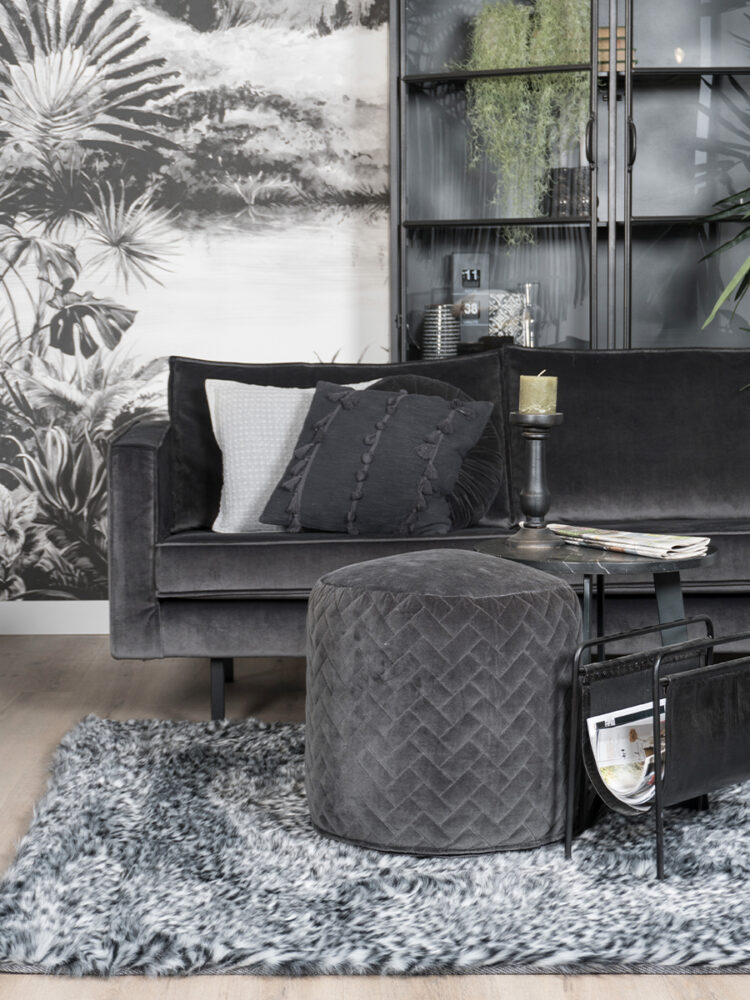 Vloerkleed Safari Grey 120 x 170 cm
