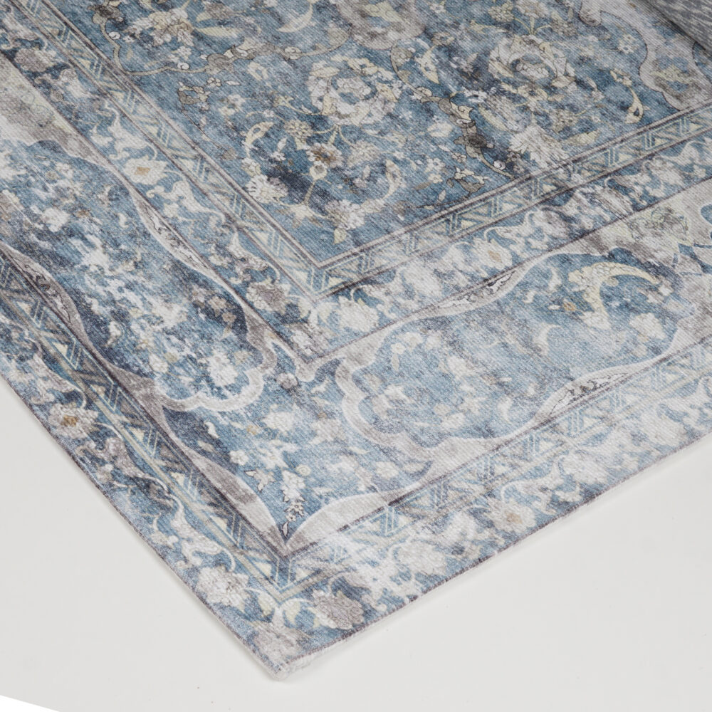 Vloerkleed Viola Blue 200 x 200 cm