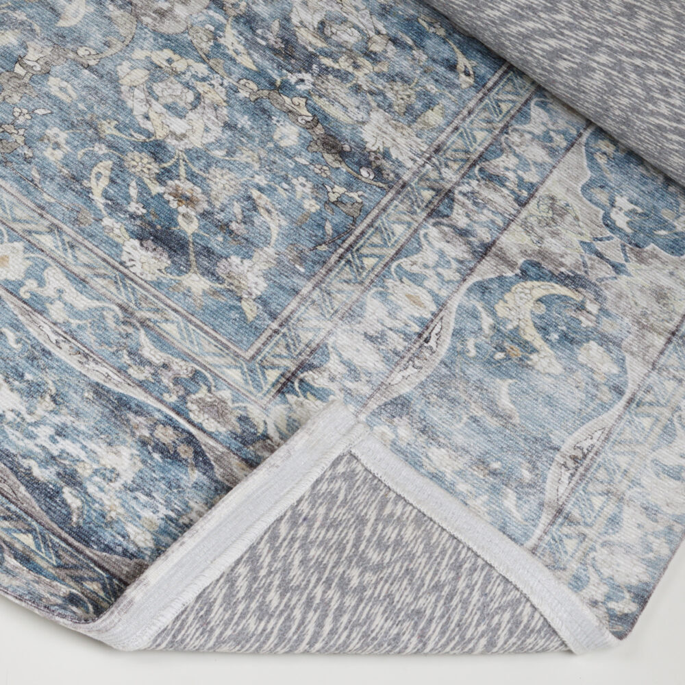 Vloerkleed Viola Blue 200 x 200 cm