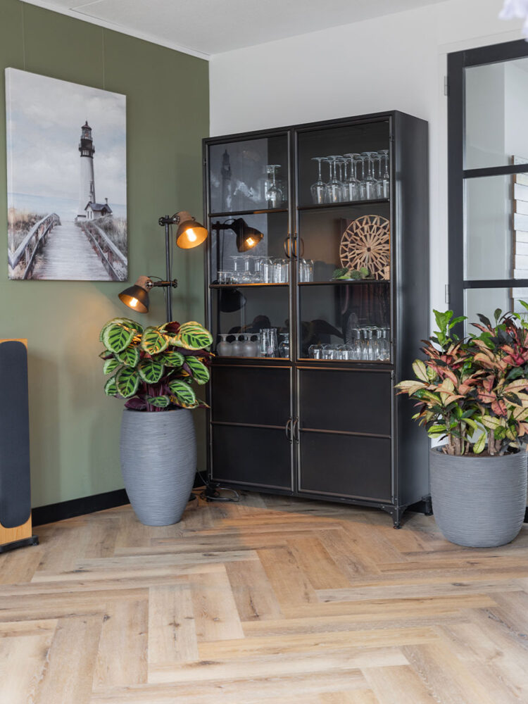 Vitrinekast Leroy - 200 x 120 cm