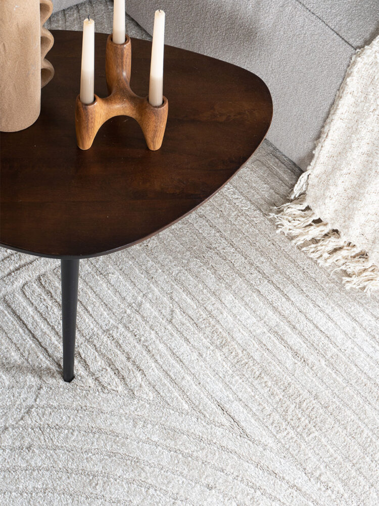 Vloerkleed Ella Beige 280 x 380 cm