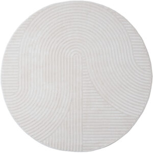 Vloerkleed Ella Cream Rond ø280 cm