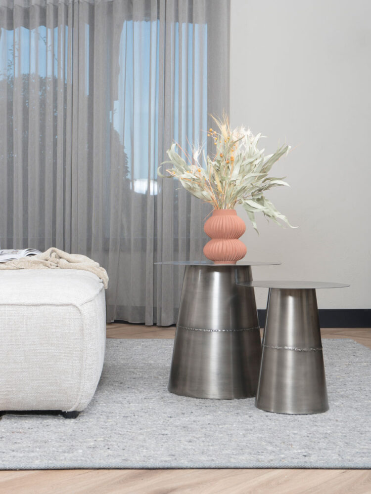 Salontafel Comterra - Set van 2 - Zinc - Afbeelding 7