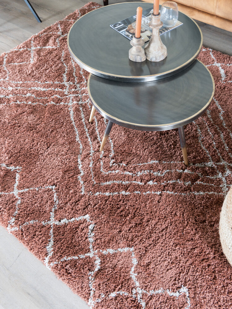 Vloerkleed Jim Terra 160 x 230 cm - Afbeelding 6