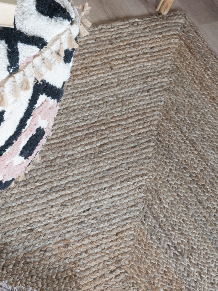 Vloerkleed Jute Naturel 160 x 230 cm