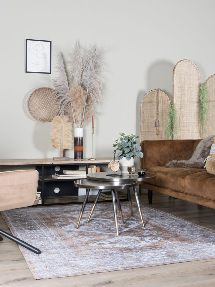 Vloerkleed Laria Brown 5 - 200 x 290 cm
