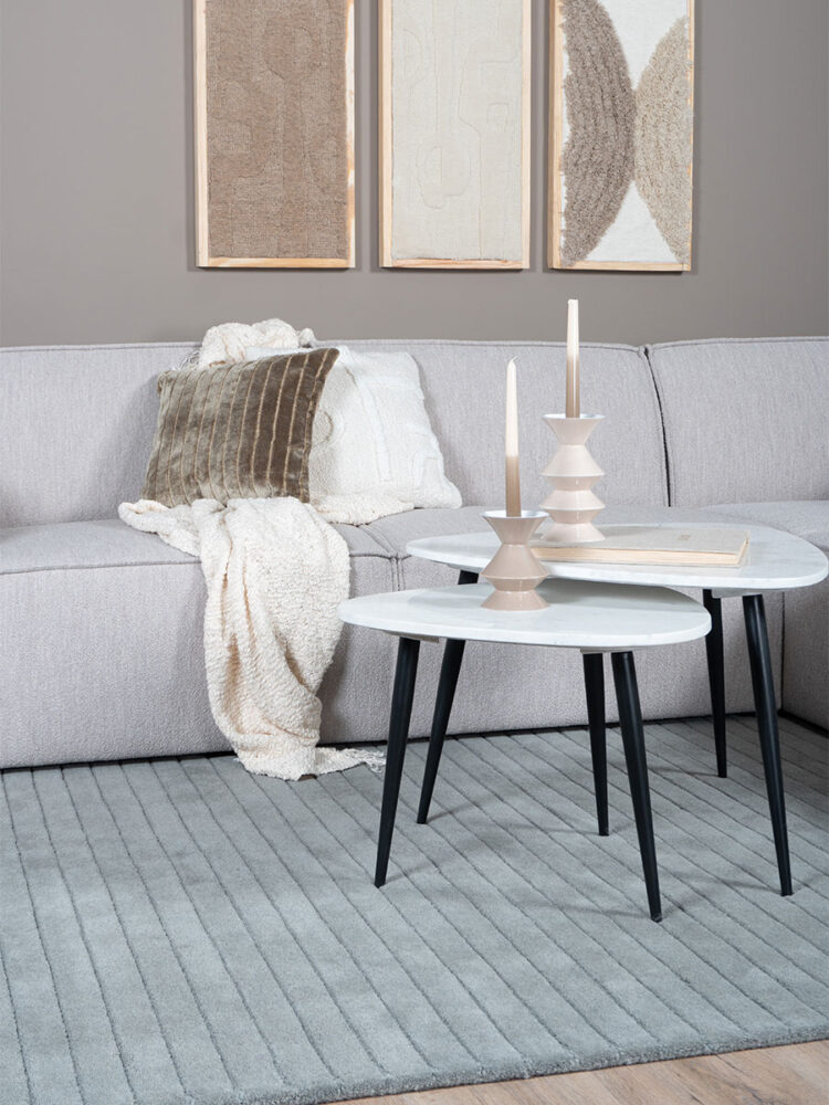 Vloerkleed Lori Taupe 230 x 330 cm