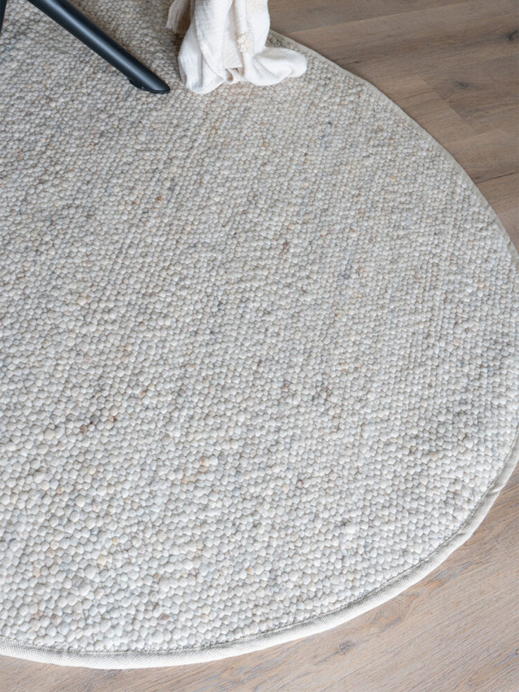 Vloerkleed Stone Beige 215 - Rond ø200 cm
