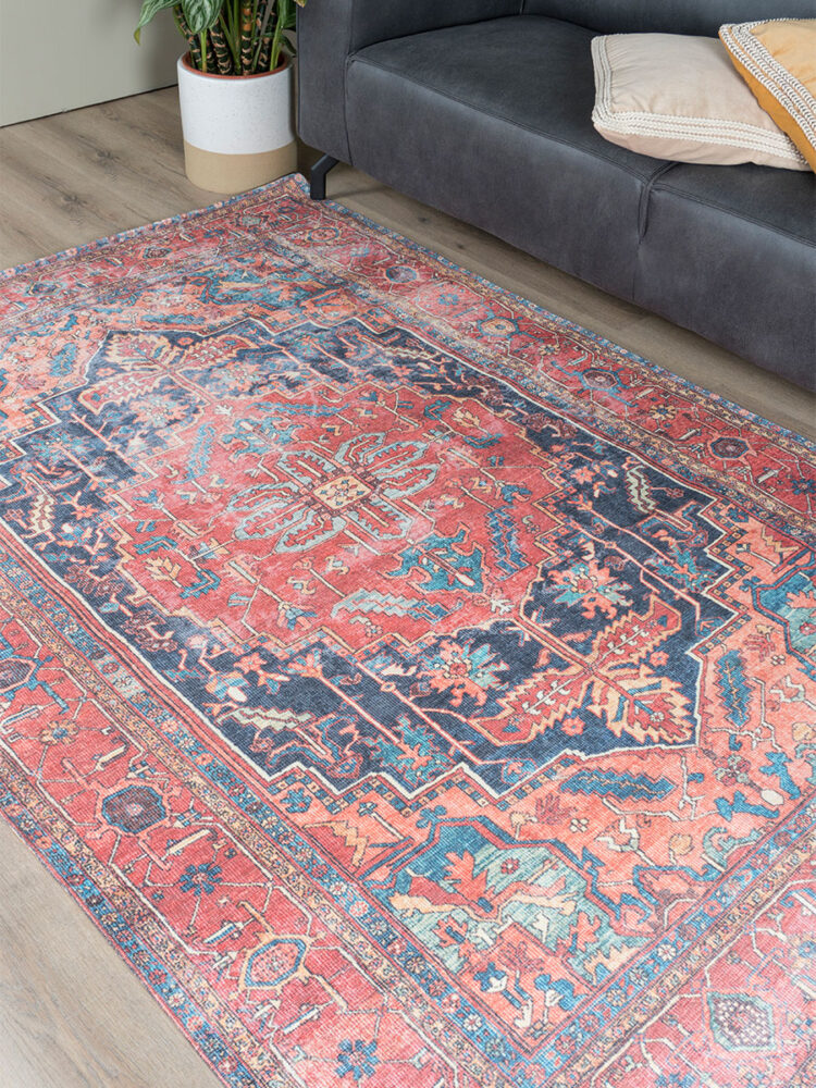 Vloerkleed Heris Red 01 - 200 x 290 cm