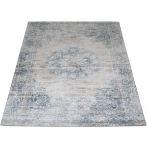 Vloerkleed Viola Blue 200 x 200 cm