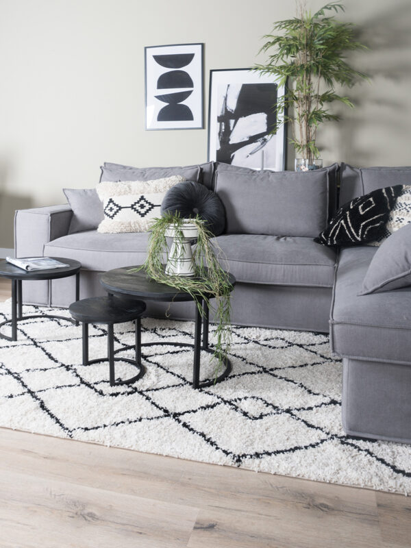 Vloerkleed Medina Cream 160 x 230 cm