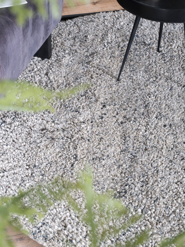 Vloerkleed Zumba Grey Rond ø200 cm