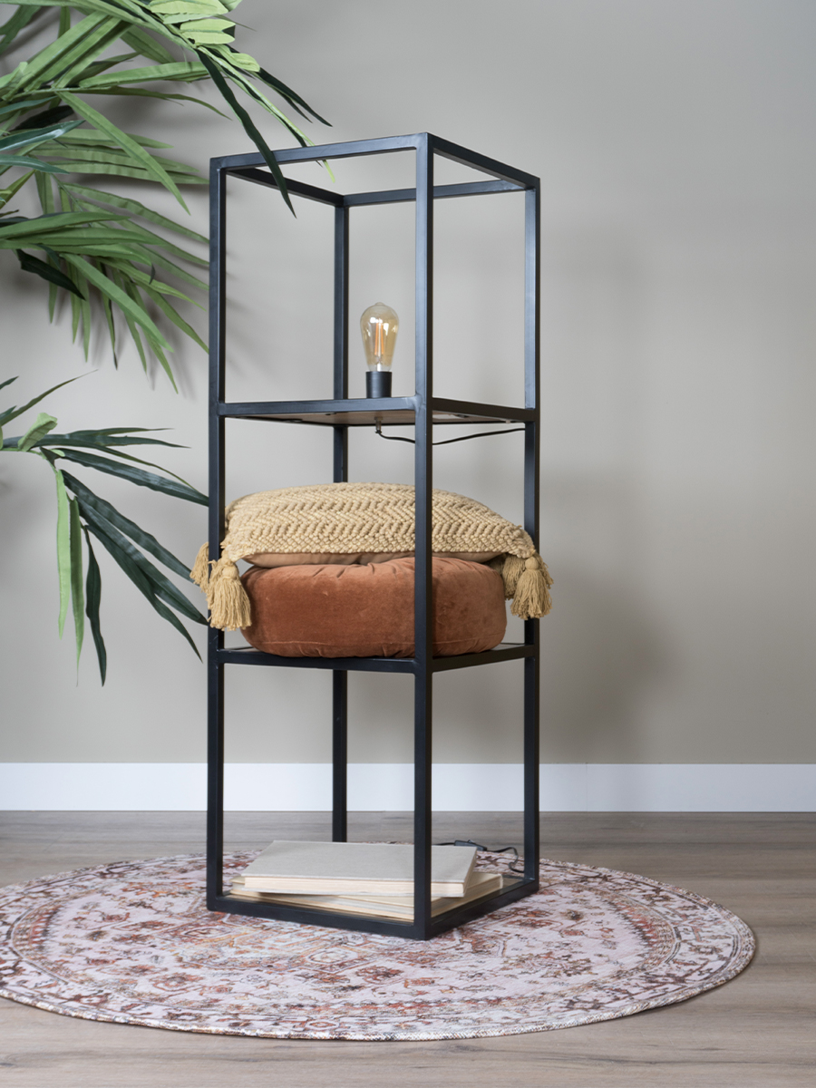 Vloerkleed Nora Bruin Rond ø200 cm