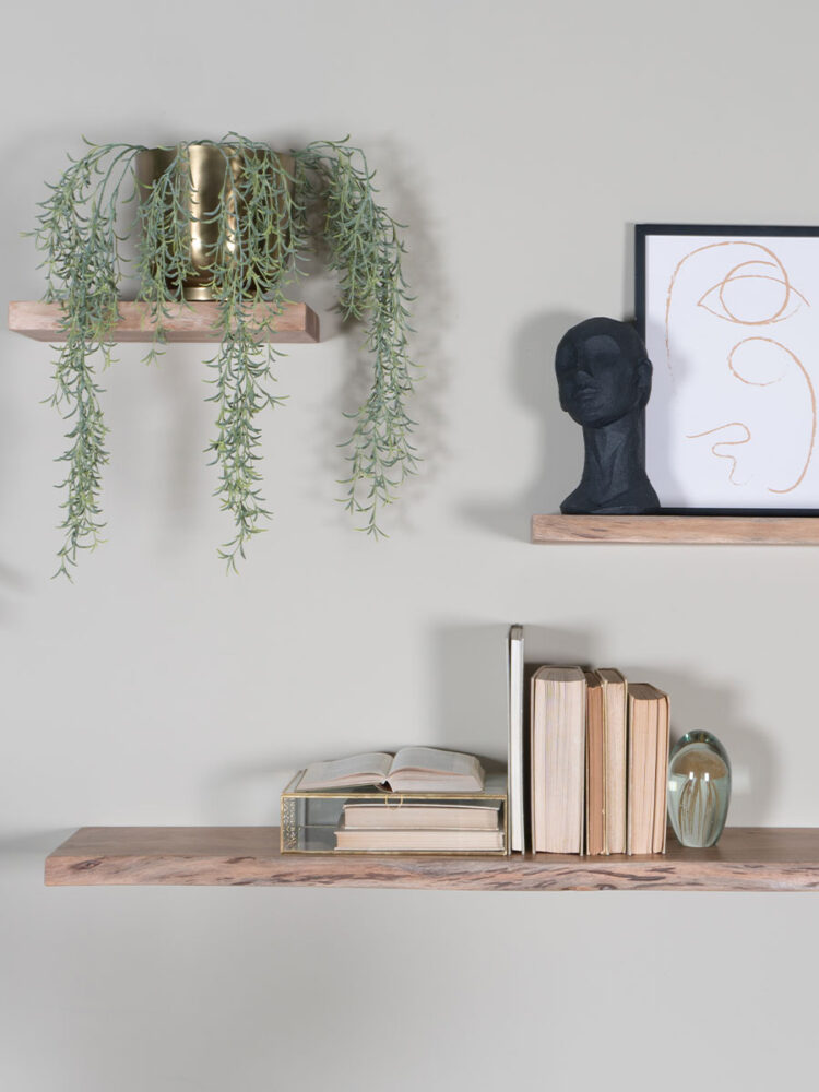 Wandplank Pure Acaciahout 40 cm