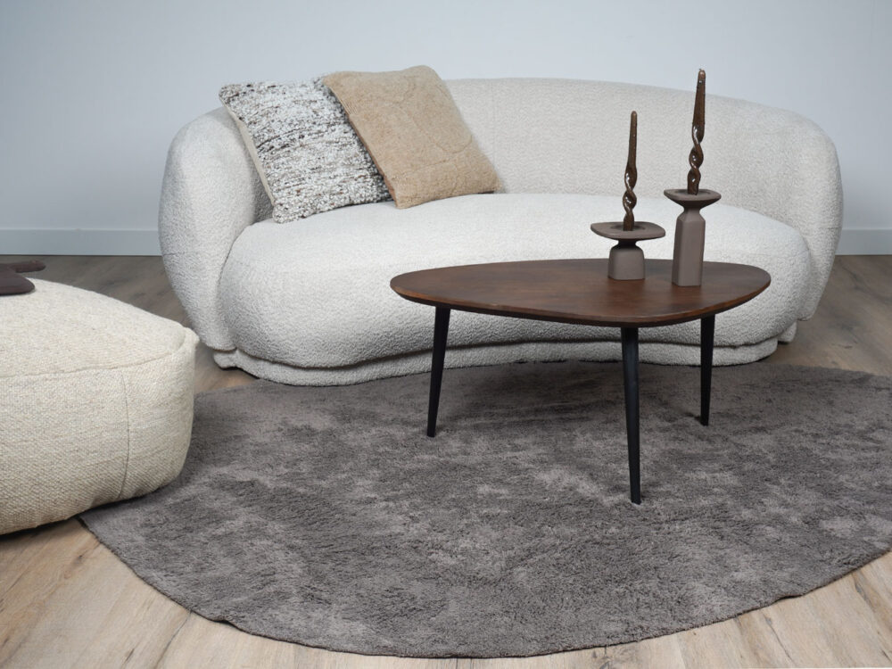 Wasbaar Vloerkleed Beach - Grey 160 x 230 cm