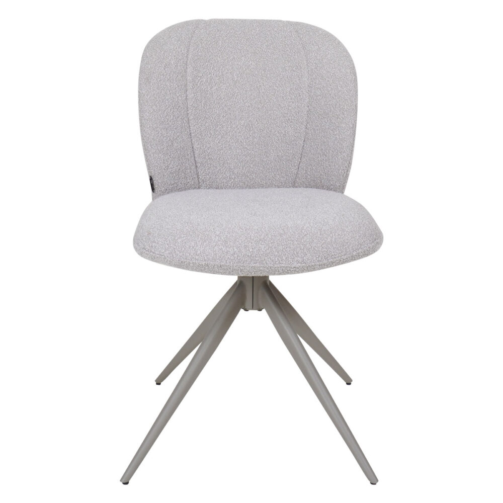 Eetkamerstoel Cosmo - Bouclé - Naturel