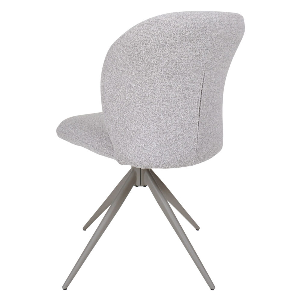 Eetkamerstoel Cosmo - Bouclé - Naturel